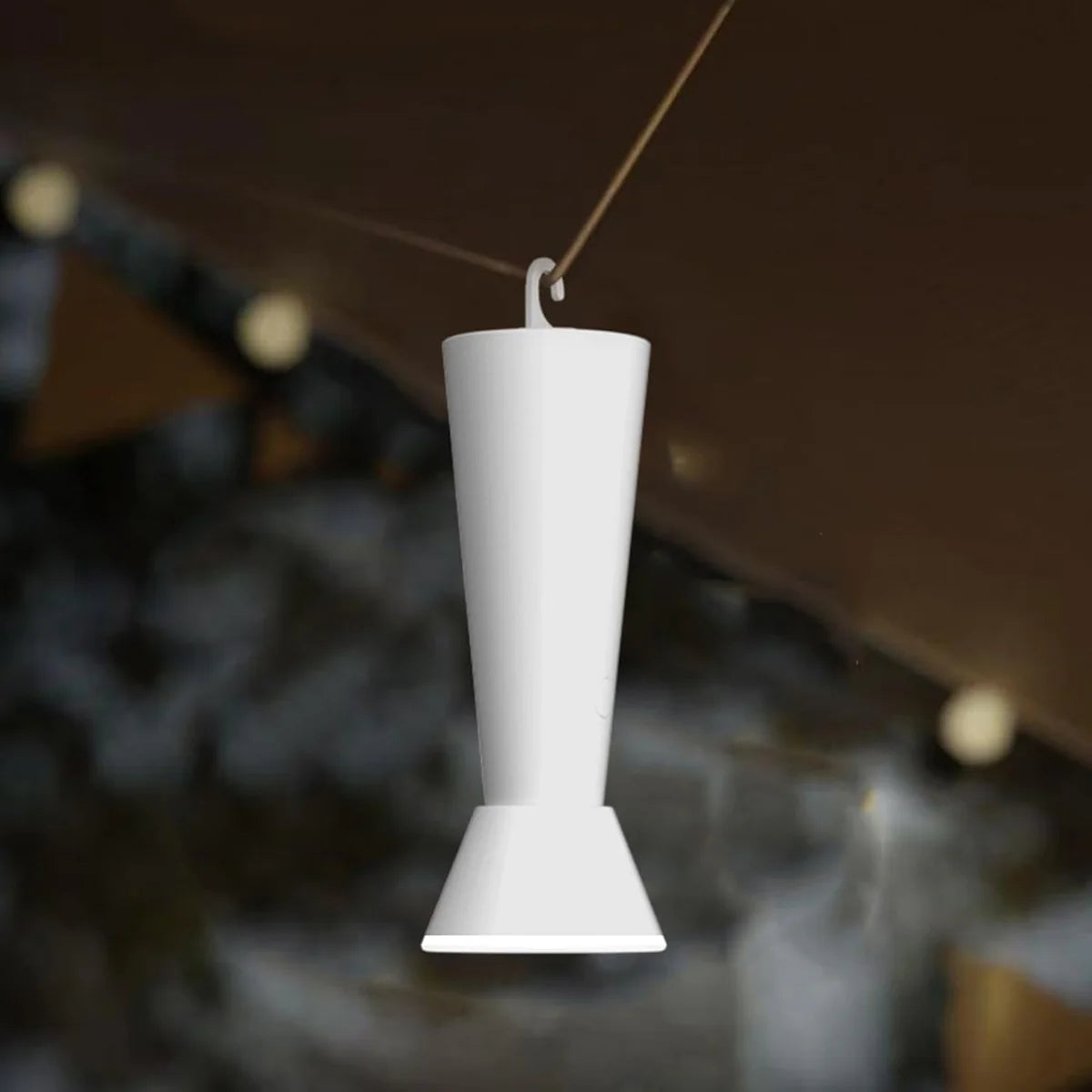 Cute Night and Emergency Lamp | Aura Lamp | Multi-Functional - Extendable Aura Lamp, Flashlight & Camping Lantern - Infinite Dimming, Rechargeable Night Light for Home, Travel, Camping